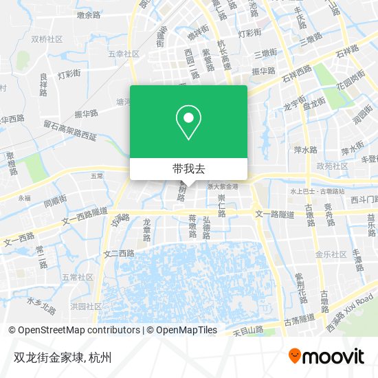 双龙街金家埭地图