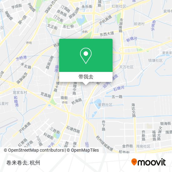 卷来卷去地图