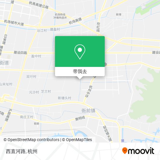 西直河路地图