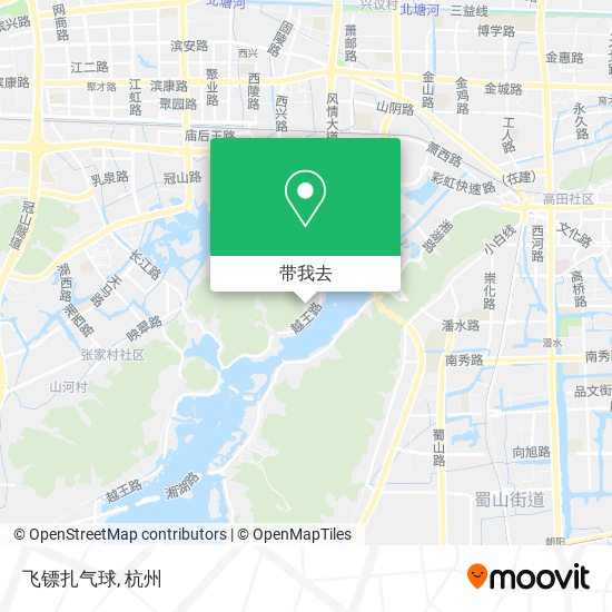 飞镖扎气球地图
