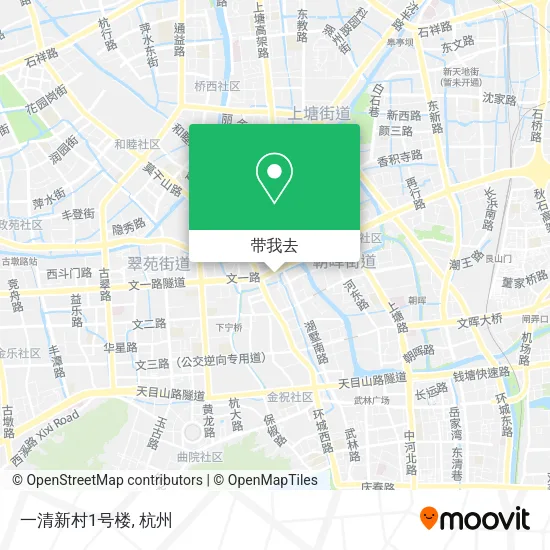 一清新村1号楼地图