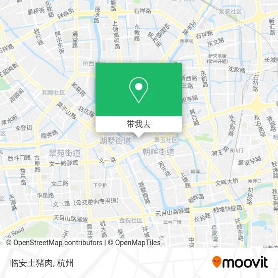 临安土猪肉地图