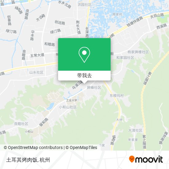 土耳其烤肉饭地图