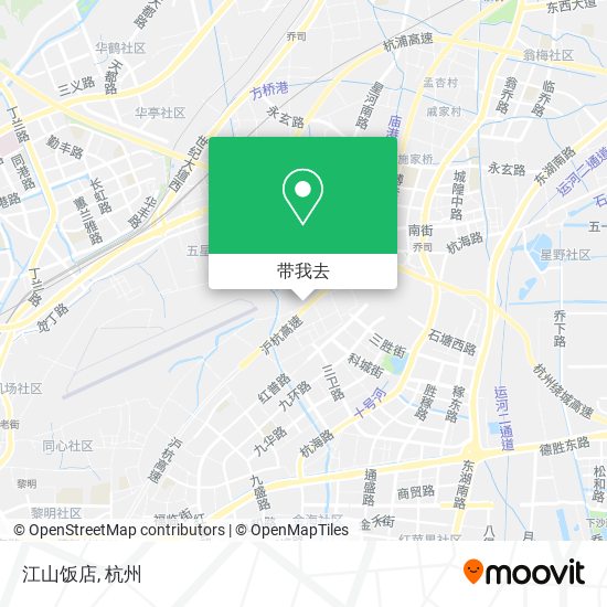 江山饭店地图