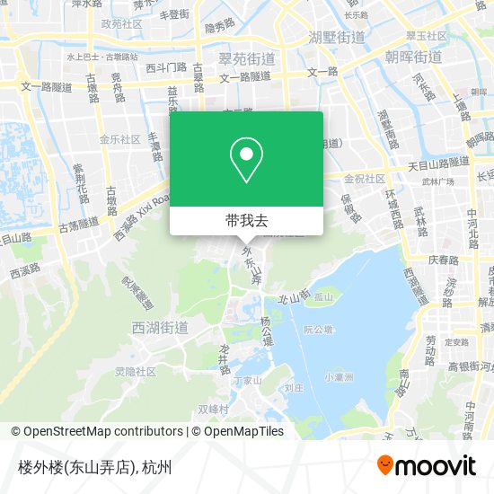楼外楼(东山弄店)地图