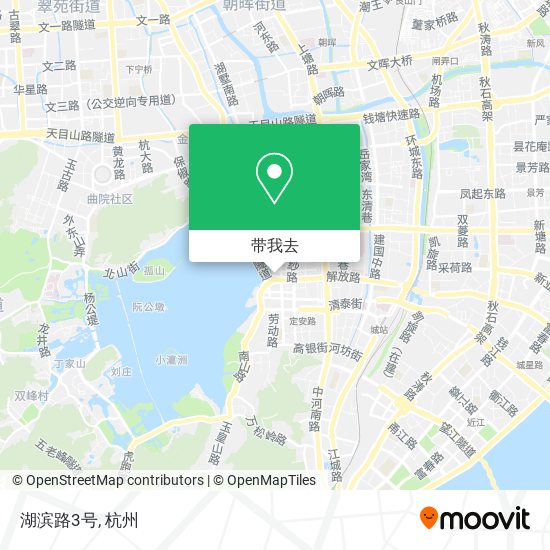 湖滨路3号地图