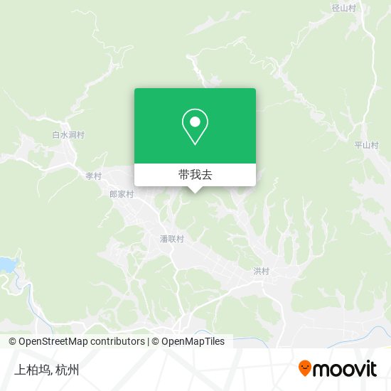 上柏坞地图