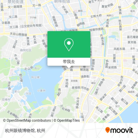杭州眼镜博物馆地图