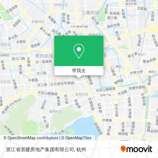 浙江省浙建房地产集团有限公司地图