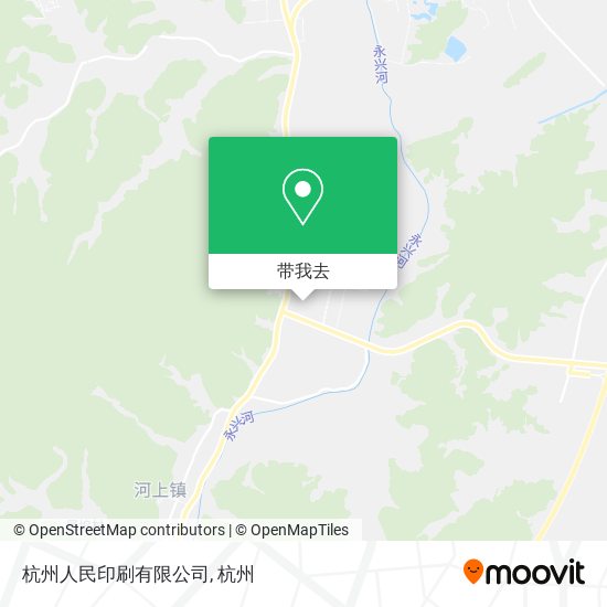 杭州人民印刷有限公司地图