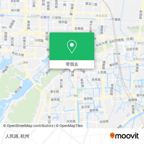 人民路地图