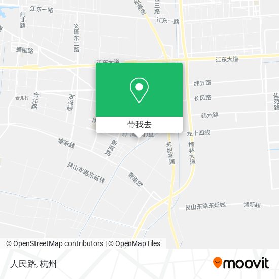 人民路地图