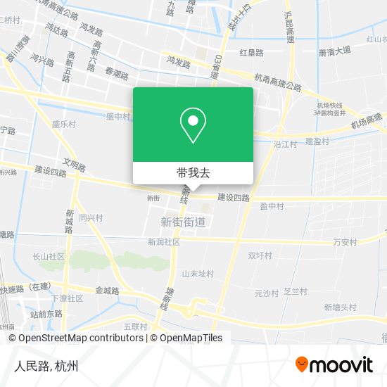 人民路地图
