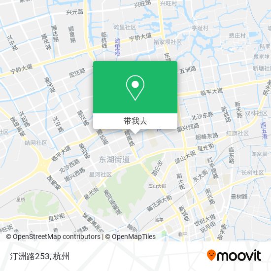 汀洲路253地图