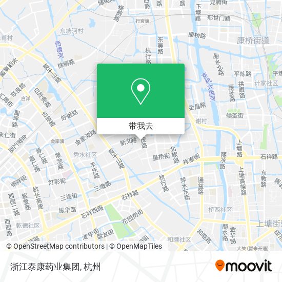 浙江泰康药业集团地图