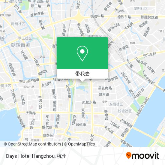 Days Hotel Hangzhou地图