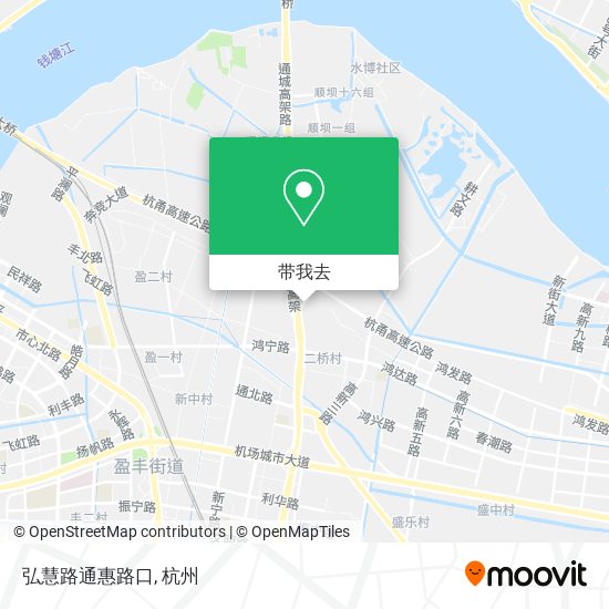 弘慧路通惠路口地图