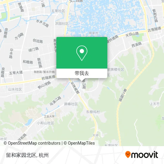 留和家园北区地图