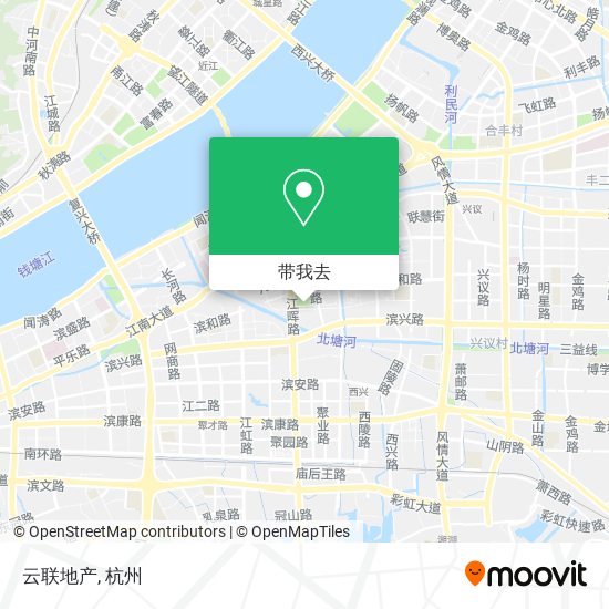 云联地产地图