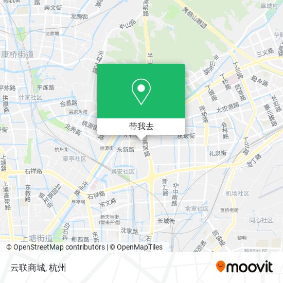云联商城地图