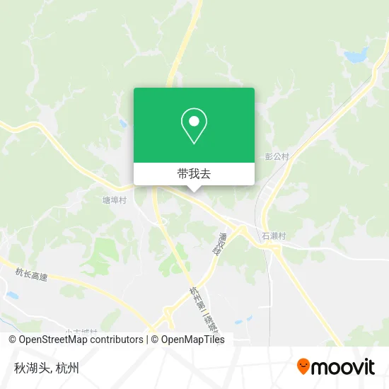 秋湖头地图