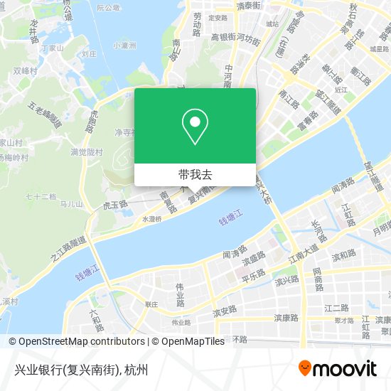 兴业银行(复兴南街)地图