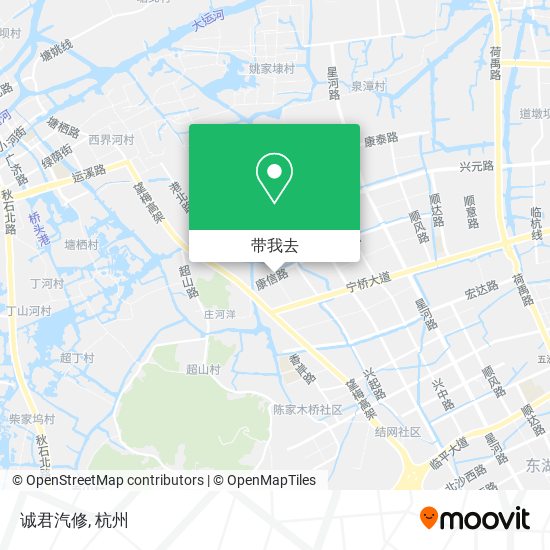 诚君汽修地图