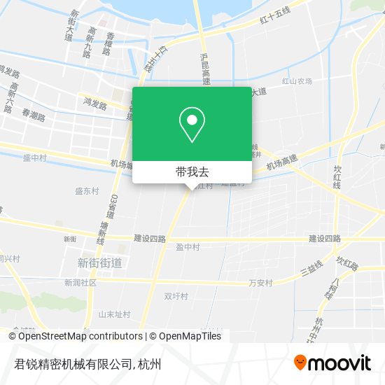 君锐精密机械有限公司地图