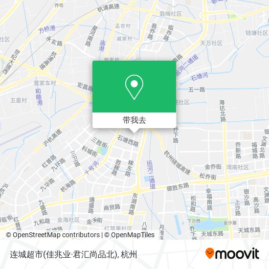 连城超市(佳兆业·君汇尚品北)地图