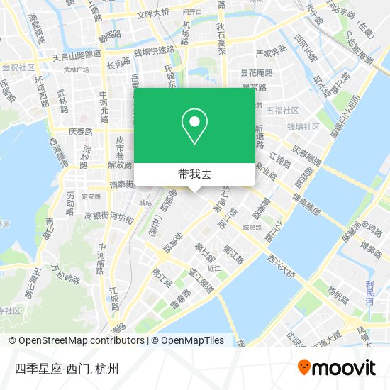 四季星座-西门地图