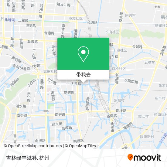 吉林绿丰滋补地图