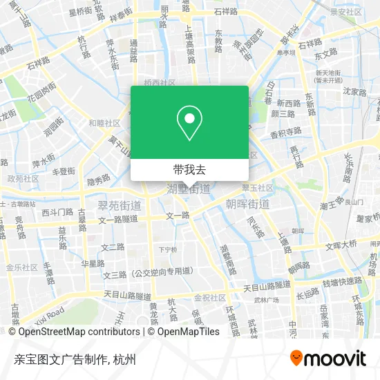 亲宝图文广告制作地图