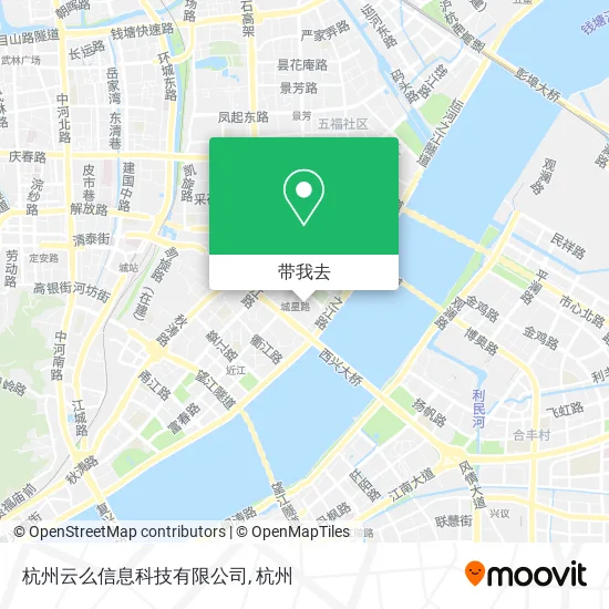 杭州云么信息科技有限公司地图
