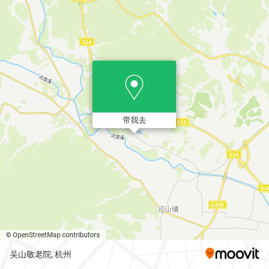 吴山敬老院地图
