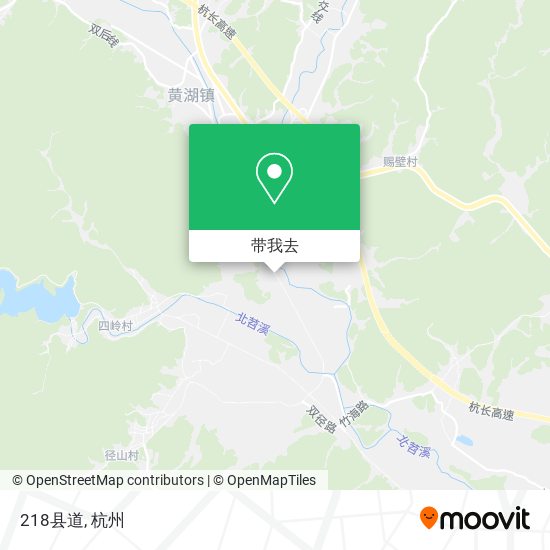 218县道地图