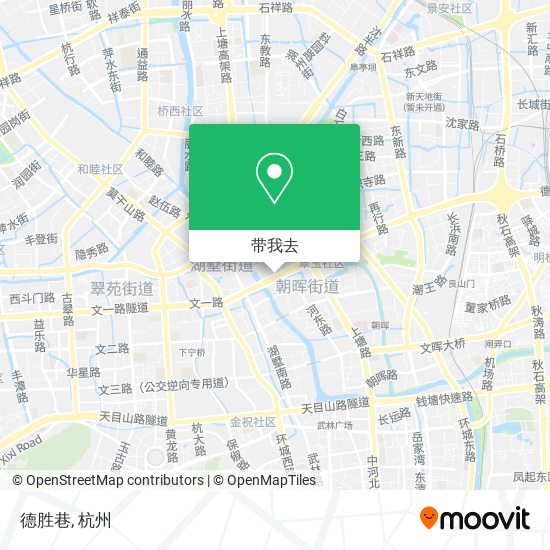 德胜巷地图