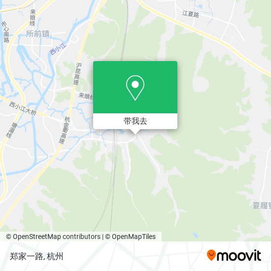 郑家一路地图