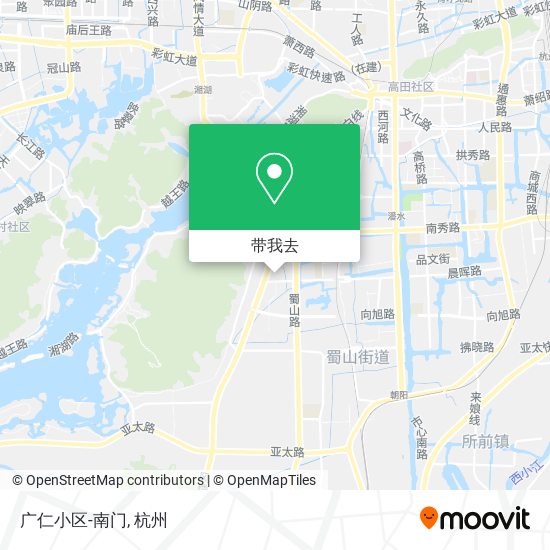 广仁小区-南门地图