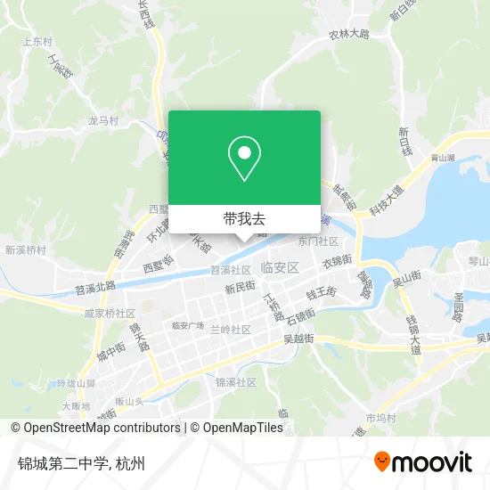 锦城第二中学地图