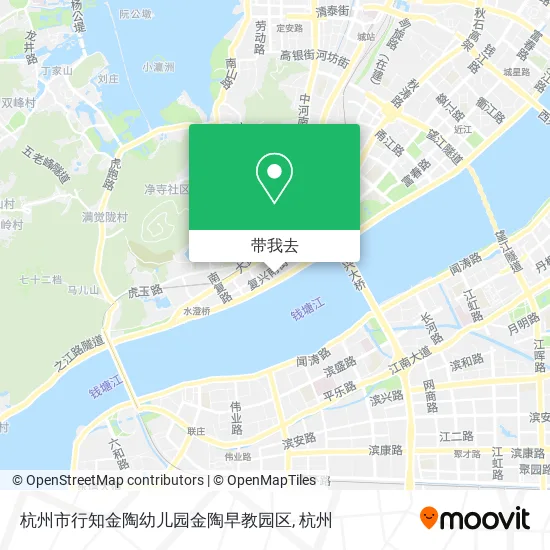 杭州市行知金陶幼儿园金陶早教园区地图