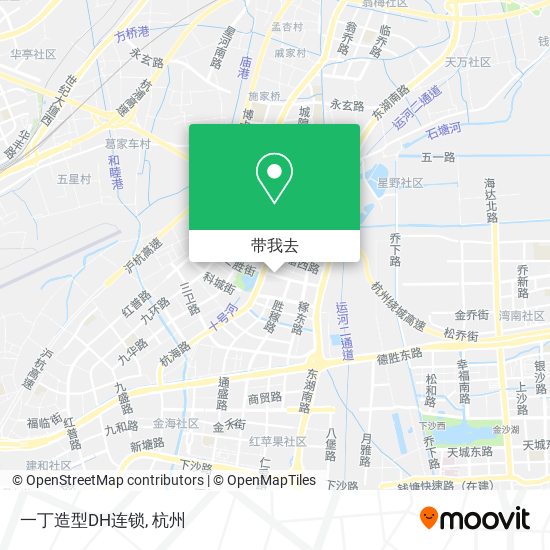一丁造型DH连锁地图