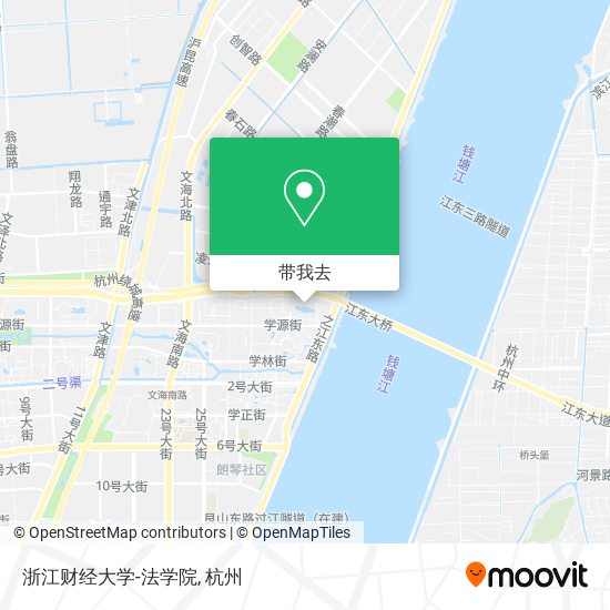 浙江财经大学-法学院地图