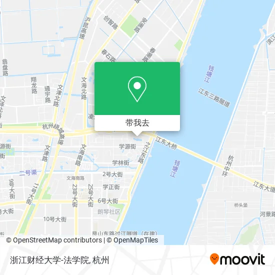 浙江财经大学-法学院地图