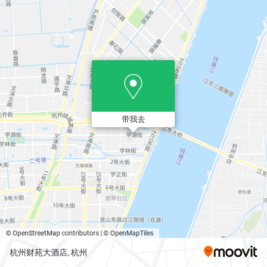 杭州财苑大酒店地图