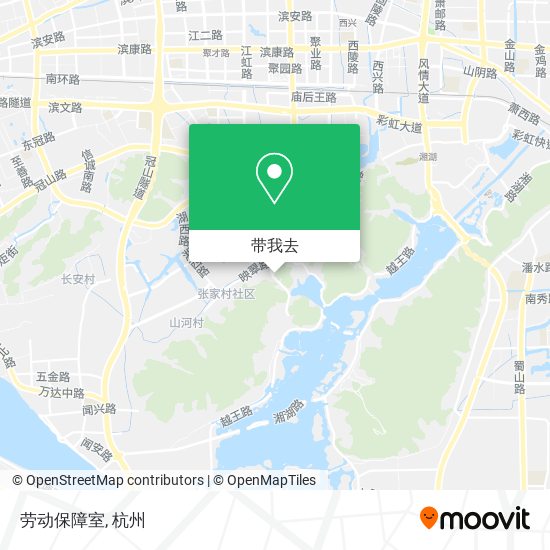 劳动保障室地图
