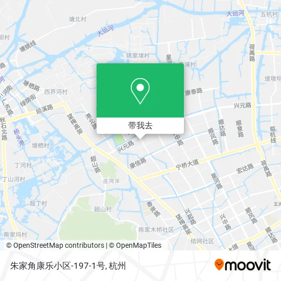 朱家角康乐小区-197-1号地图