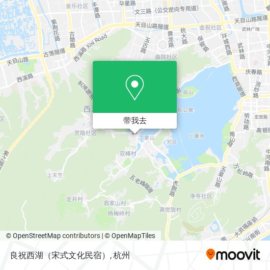 良祝西湖（宋式文化民宿）地图