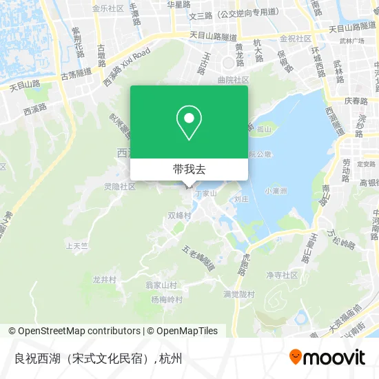 良祝西湖（宋式文化民宿）地图