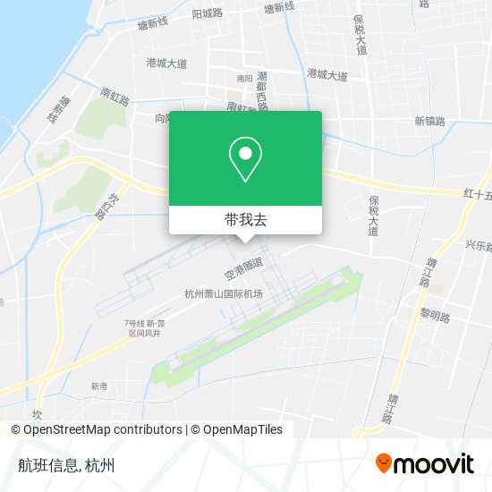 航班信息地图