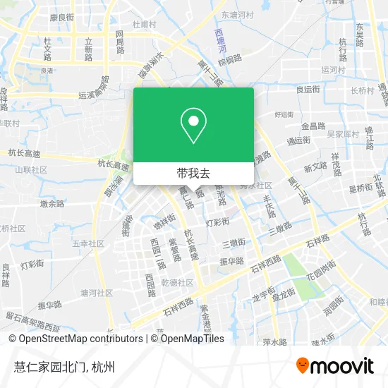 慧仁家园北门地图